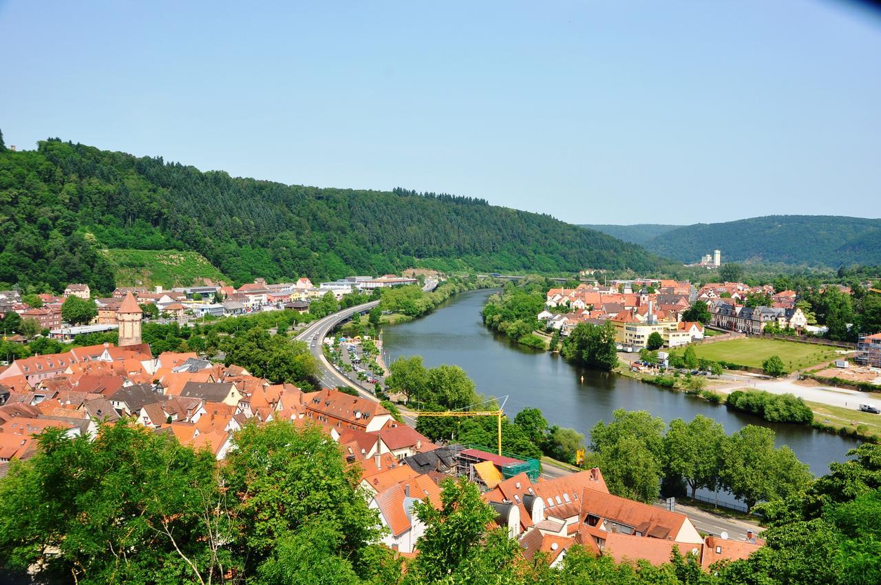 Hotel-Restaurant Lindenhof Kreuzwertheim Exteriör bild